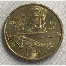 AUSTRALIA 1997 . ONE 1 DOLLAR COIN . CHARLES KINGSFORD SMITH